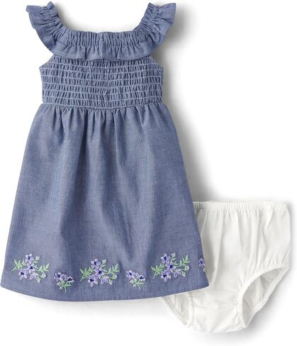 Gymboree,Chambray Dress,Chambray Blue,UPTO7LBS. in Saudi Arabia