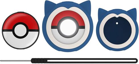 غطاء حماية من السيليكون الكرتوني من LICHIFIT مع حزام يد لملحقات Pokémon GO Plus+ in Saudi Arabia