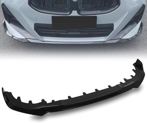 MotorFansClub 3 قطع مقسم الشفاه الأمامي مناسب لسيارة BMW G42 2 Series M نمط العبوة 2 باب كوبيه 2022 2023 حماية مقسم سبويلر أسود in Saudi Arabia