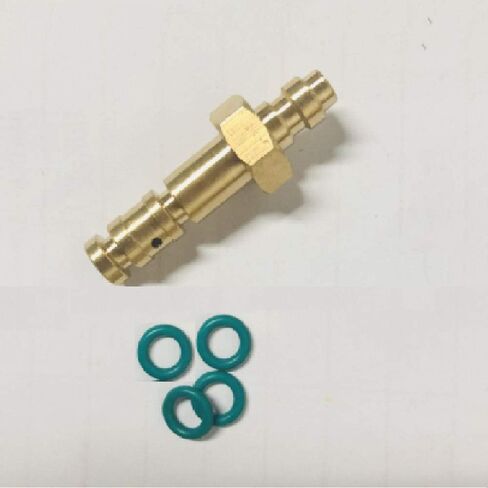 8 مللي متر قطع الاتصال السريع PCP ملء التحقيق استبدال محول 9 مللي متر OD النحاس مستقيم الجذعية الهواء أداة تركيبات in Kuwait