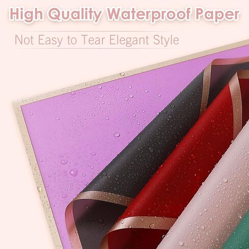 SDMOER 659 Pcs Flower Bouquet Accessories, 220 Floral Wrapping Paper,3 Rolls 25 Yards Ribbons,36 Pcs 3D Butterflies,400 PCS Flower Pins for Florists Gift Packaging DIY (22 Colors) in Saudi Arabia