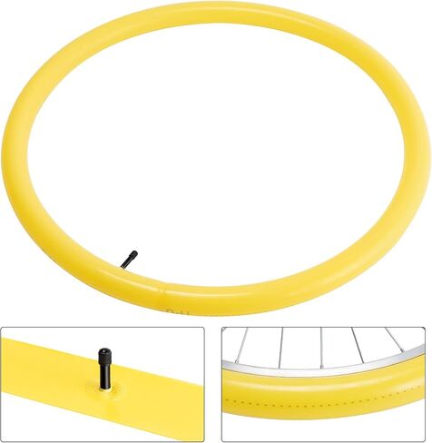 2-PCS 29 "أنابيب دراجة TPU خفيفة الوزن 29 X 1.90/2.30 AV Schrader Valve 29" أنابيب دراجة مع شرائط حافة متوافقة مع 29x1.90 29x1.95 29x2.0 29 x 2.10 29x2.125 29x2.20 29x2.25 29x2.30 أنابيب الإطارات in Saudi Arabia
