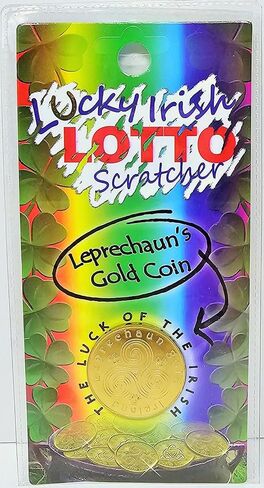 أداة خدش تذكرة اليانصيب لعملة الحظ، دلايات الحظ تجلب هدية الحظ السعيد (عملة واحدة) in Kuwait