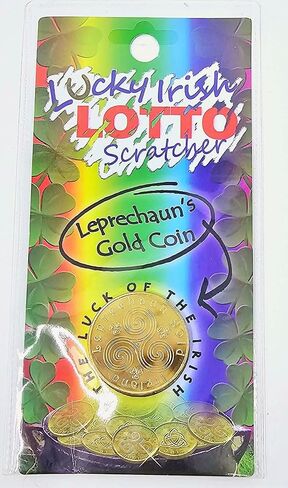 أداة خدش تذكرة اليانصيب لعملة الحظ، دلايات الحظ تجلب هدية الحظ السعيد (عملة واحدة) in Kuwait