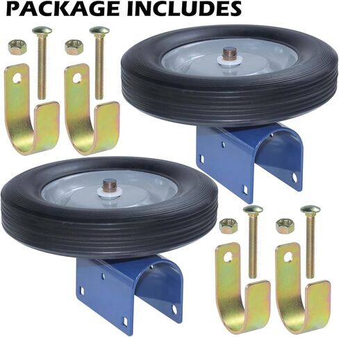 Farm Gate Wheel Replaces Speeco S16100600 Fence Gate Wheel for Round Tube Gates 1-5/8" to 2" Diameter, Allows You to Open and Close Gates Easily, Helps to Prevent Gates from Sagging in Kuwait