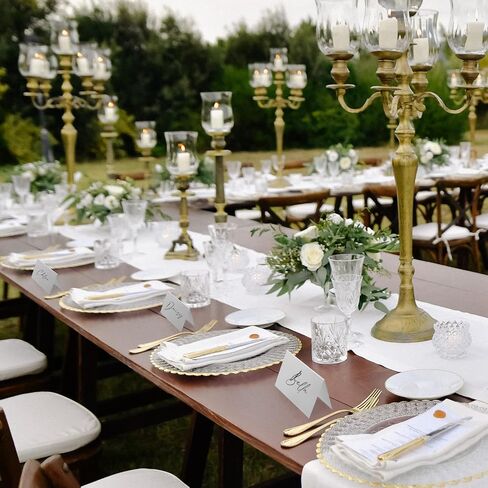 120 Pcs Blank Place Cards for Table Seting - Name Cards White, Table Place Cards for Dining, Party, Wedding, Tent Cards Fold 3.5×2 Inches in Saudi Arabia