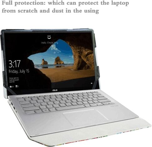 حافظة حماية Alapmk لجهاز Asus Q406DA وDell Vostro 5401 5402/Latitude 7400/Latitude 5400 5401 5410 5411/Latitude 5400 Chromebook Enterprise/Inspiron 14 5401 5405 5408 5402 5409 كمبيوتر محمول، شجرة الحب in Kuwait