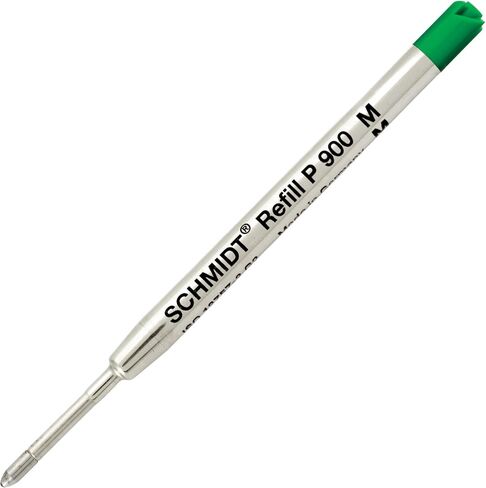 Schmidt P900 Ballpoint Tc Ball Parker Style Refill Medium, Black, 2 Pack Blister (SC58135) in Saudi Arabia