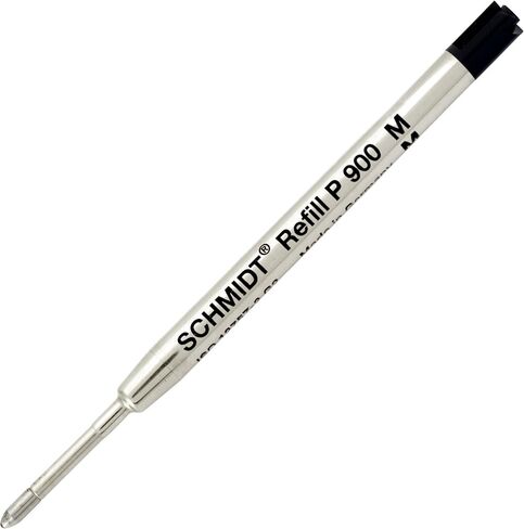 Schmidt P900 Ballpoint Tc Ball Parker Style Refill Medium, Black, 2 Pack Blister (SC58135) in Saudi Arabia