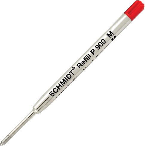 Schmidt P900 Ballpoint Tc Ball Parker Style Refill Medium, Black, 2 Pack Blister (SC58135) in Saudi Arabia