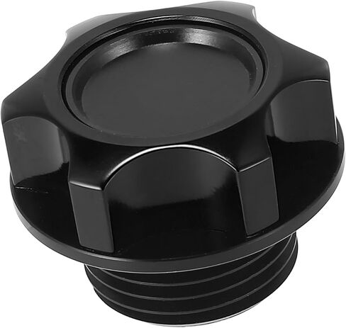 Car Gas Cap Engine Oil Filler Cap Plug Cover for Toyota C-HR 2018-2019 Aluminum Alloy Black in Saudi Arabia