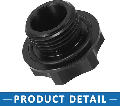 Car Gas Cap Engine Oil Filler Cap Plug Cover for Toyota C-HR 2018-2019 Aluminum Alloy Black in Saudi Arabia