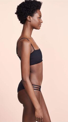 L*Space Rebel Bikini Top in Stripe | Size XS in Saudi Arabia