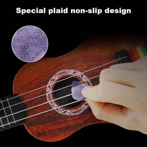 36pcs Guitar Pick Grips, 2 Types Silicone Guitar Pick Grip Anti Skidding Self-Adhesive Guitar Pick Holder Grips for Guitars Picks Hold the Guitar Picks Tightly (Only Grips) in Saudi Arabia