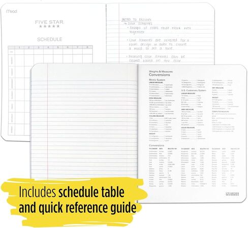 Five Star Composition Book, Notebook, College Ruled Paper, 100 Sheets, 9-1/2" x 7-1/2", Comp Book, Lime (72861) in Saudi Arabia