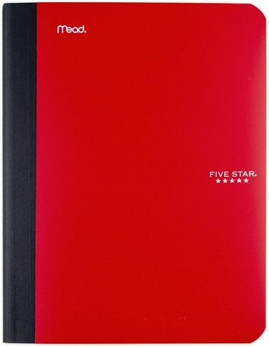 Five Star Composition Book, Notebook, College Ruled Paper, 100 Sheets, 9-1/2" x 7-1/2", Comp Book, Lime (72861) in Saudi Arabia
