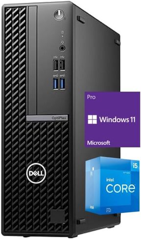 الكمبيوتر المكتبي Dell OptiPlex 7010 SFF | وحدة المعالجة المركزية Intel i5-13500 من الجيل الثالث عشر ذات 14 نواة بسرعة تصل إلى 4.80 جيجاهرتز | 32 جيجا رام | 1 تيرابايت SSD + 1 تيرابايت إتش دي دي | انتل الترا اتش دي جرافيك 770 | ناسخ أقراص DVD | ويندوز 11  in Saudi Arabia