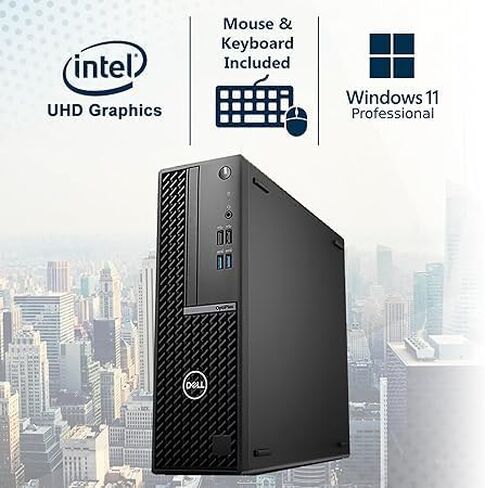 الكمبيوتر المكتبي Dell OptiPlex 7010 SFF | وحدة المعالجة المركزية Intel i5-13500 من الجيل الثالث عشر ذات 14 نواة بسرعة تصل إلى 4.80 جيجاهرتز | 32 جيجا رام | 1 تيرابايت SSD + 1 تيرابايت إتش دي دي | انتل الترا اتش دي جرافيك 770 | ناسخ أقراص DVD | ويندوز 11  in Saudi Arabia