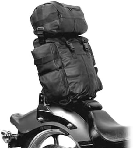 Sissy Bar Bags - Leather Motorcycle Sissy Bar Bag SB1 in Saudi Arabia
