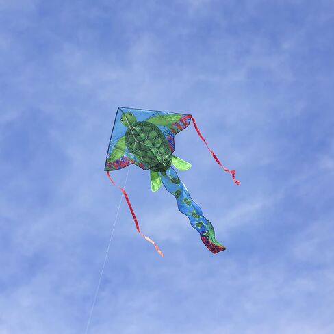 In the Breeze Sea Life Fly-Hi Kite, Single Line Kite, Ripstop Fabric, Line and Bag Included in Saudi Arabia