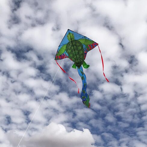 In the Breeze Sea Life Fly-Hi Kite, Single Line Kite, Ripstop Fabric, Line and Bag Included in Saudi Arabia