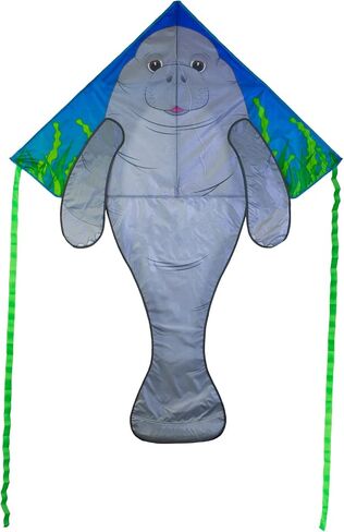In the Breeze Sea Life Fly-Hi Kite, Single Line Kite, Ripstop Fabric, Line and Bag Included in Saudi Arabia