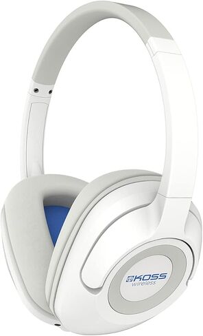 Koss BT539iW سماعات رأس بلوتوث لاسلكية فوق الاذن، ميكروفون مدمج، ميكروفون مدمج وعناصر تحكم باللمس، سلك قابل للفصل، أبيض in Saudi Arabia