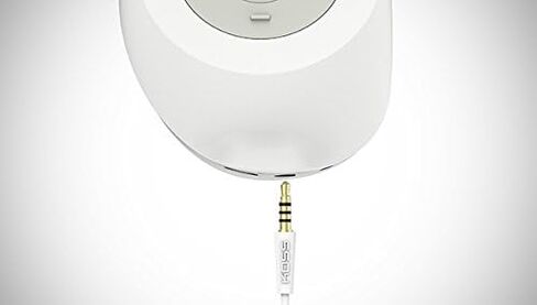 Koss BT539iW سماعات رأس بلوتوث لاسلكية فوق الاذن، ميكروفون مدمج، ميكروفون مدمج وعناصر تحكم باللمس، سلك قابل للفصل، أبيض in Saudi Arabia