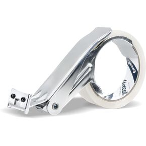 Excell Heavy Duty Filament Tape Dispenser (Fits 1 inch Wide) Strapping Tape Dispenser for Taping, Sealing Carton, and Moving Box