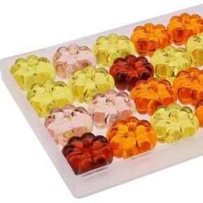 30 قطعة من مزهرية اليقطين المصنوعة من الأكريليك الصغيرة لتزيين طاولة المنزل في الخريف وحفلات الخريف وحفلات أعياد الميلاد وعيد الشكر والهالوين in Kuwait