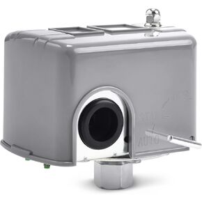 مفتاح ضغط المياه FLUENTPOWER 40-60 رطل لكل بوصة مربعة، مفتاح مضخة هواء للتحكم في مضخة البئر مع 1/4 بوصة أنثى NPT، مفتاح قطع الضغط المنخفض، عمود زنبركي تفاضلي مزدوج قابل للتعديل in Kuwait