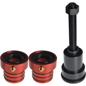 labwork 30/44 Front Axle Tube Seal Pair+Inner Axle Side Seal Installation Tool Replacement for JK TJ XJ YJ 1984-2018 (Except 1996) Black/Red