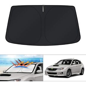 KUST Custom Fit Windshield Sun Shade for 2017-2023 Subaru Impreza WRX Sedan Impreza WRX Hatchback WRX STI Accessories Window Shade Sun Visor Protector Foldable Blocks UV Rays