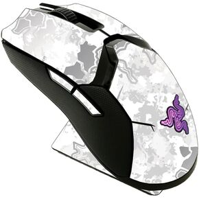 MightySkins Skin Compatible with Razer Viper Ultimate - Viper Snow | Protective, Durable, and Unique Vinyl Decal wrap Cover | Easy to Apply, Remove, and Change Styles | Made in The USA
