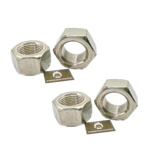 Stainless Steel SS304 3/4"-16 UNF HEX NUT Unified National Fine Series (Pack of 4PCS)