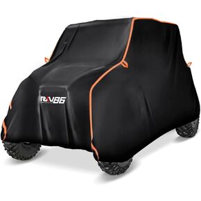 UTV Covers, Waterproof Outdoor Heavy Duty UTV Cover 4-6 Seats, 420D Oxford fabric, Compatible with most 4-6 Seats UTV or UTV less than 157 inches in Length(214"x63.2"x78")