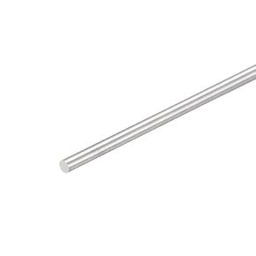 MECCANIXITY 304 Stainless Steel Round Rods, 6mm x 350mm Solid Shaft Rods for DIY Craft Model Car Helicopter Airplane, Pack of 1