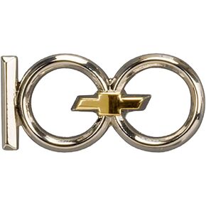 Chevrolet Centennial Lapel Pin - 100th Anniversary Enamel Pin - For Hats, Shirts, Backpacks, Bags and More