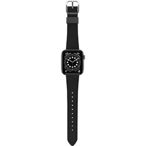 OtterBox Symmetry Cactus Leather Watch Band 42/44/45mm Noir ASH (Black)