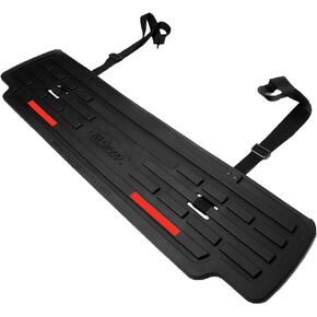 FH Group Universal Fit BumperButler® Rubber Mat for Rear of Vehicle Universal Fit for Trucks, SUVs, and Vans Black Automotize Accessories