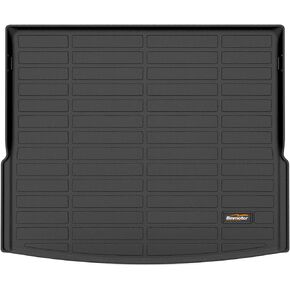 Binmotor-All Weather Cargo Liner for BMW X1 2023 2024, Custom Fit Car Trunk Mat, Waterproof Easy to Clean Cargo Mat Automotive BMW X1 Accessories Black