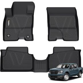 Car Floor Mats fit Ford Maverick Hybrid 2024 2023 2022 Floor Liners Car Mats Fit Maverick Hybrid 2022-2024 Accessories for Maverick Hybrid