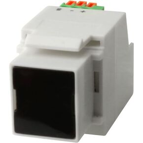 IR Target Keystone Jack, White