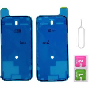 2Pack 15 LCD Display Adhesive OEM Original Waterproof Adhesive Tape Stickers Glue for iPhone 15 6.1" A2846 A3089 Front Housing Frame Sticker Tape (15)