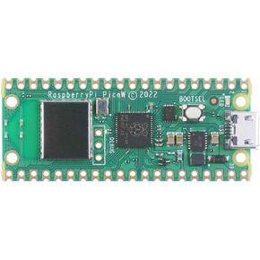 Raspberry Pi Pico W - Raspberry Pi RP2040 chip, Wi-Fi & Bluetooth 5.2 Supported, Beginner-Friendly microcontroller, Small & Flexible Design