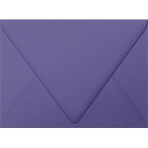 LUXPaper A7 Contour Flap Invitation Envelopes | 5 1/4" x 7 1/4" | Wisteria Purple | 80lb. Text | 50 Qty