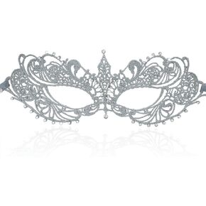 Masquerade Mask for Women - Shiny Rhinestone Lace Mask for Mascarade Ball Halloween Party Mardi Gras Masks Cosplay