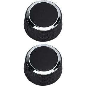 KIMISS 2Pcs Volume Button for Radio 22912547 Rear Radio Volume Control Knob ABS Radio Volume Button for Suburban 2007‑2013