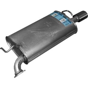 Walker Quiet-Flow SS 53344 Direct Fit Exhaust Muffler Assembly 2.25" Inlet (OD) 3.625" Outlet (OD) for Lexus ES300