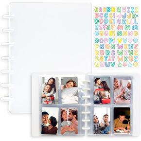 ألبوم صور مقاس 2 × 3 بوصة لكاميرا Polaroid Fujifilm Instax Mini 11 12 9 8+ 8 7+ الفورية، طابعة صور ملونة KODAK Step/Canon IVY/HP Sprocket مع 20 صفحة داخلية (وردي) in Kuwait